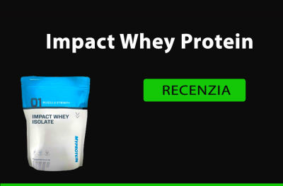 Recenzia Impact Whey Isolate - viac než 90% bielkovín